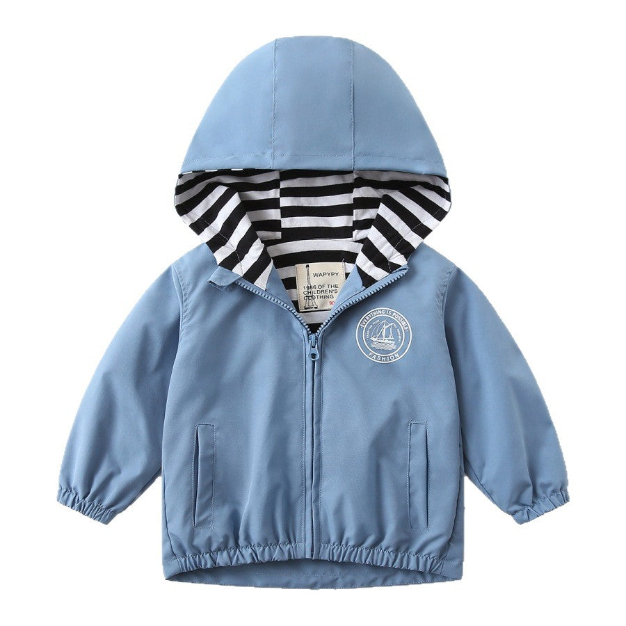 Baby hooded jacket