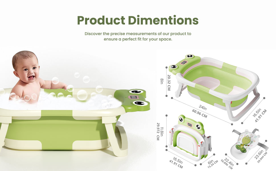 Collapsible Baby Bathtub