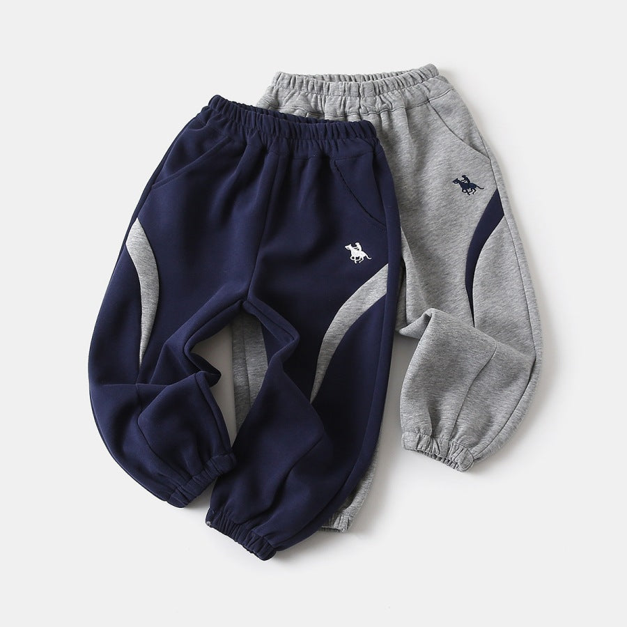 Baby embroidered long pants