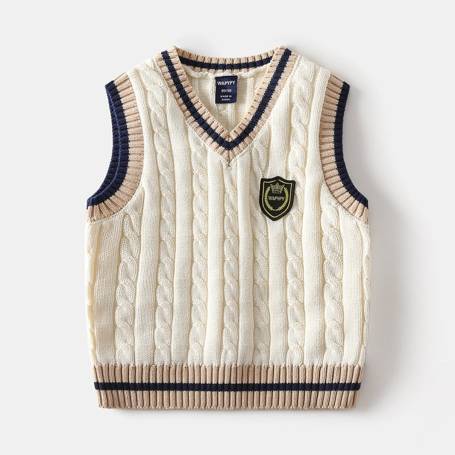 Boy's Knitted Vest Baby