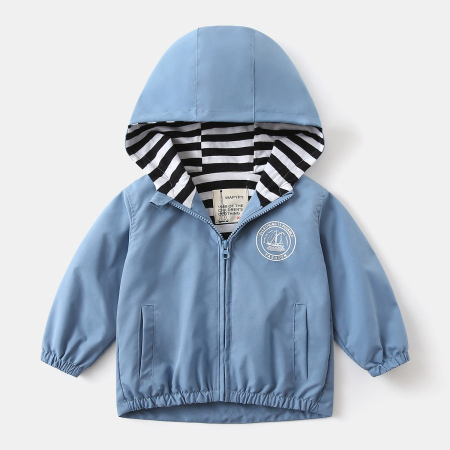 Baby hooded jacket