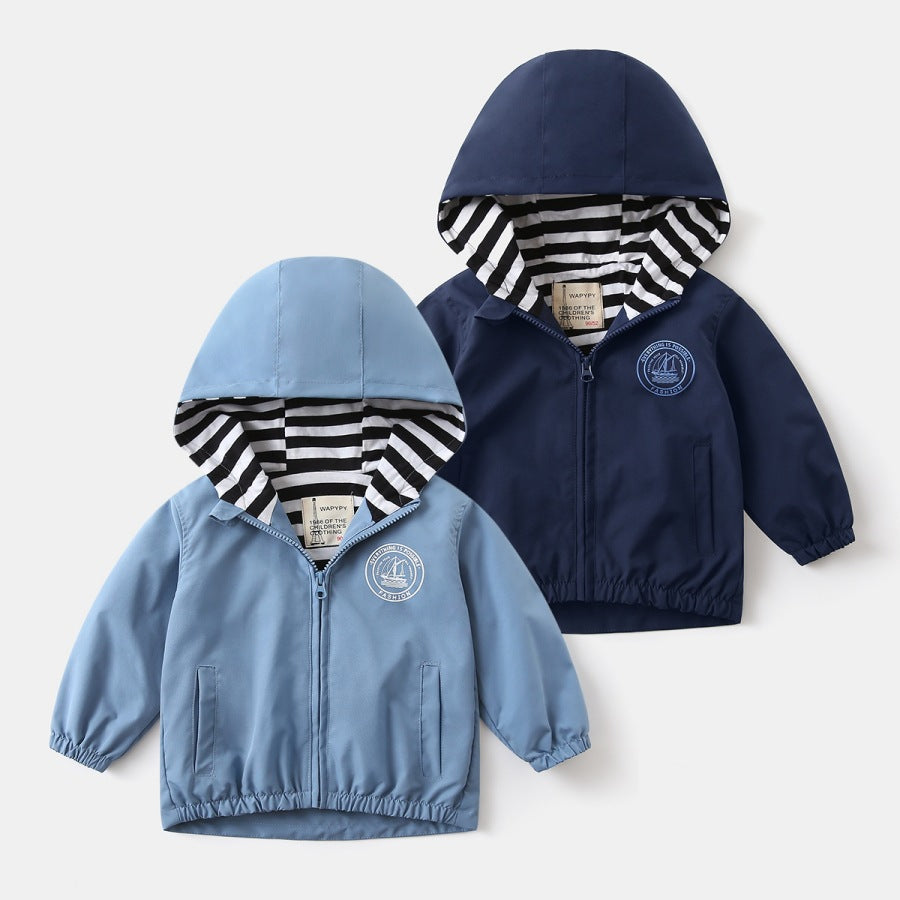 Baby hooded jacket